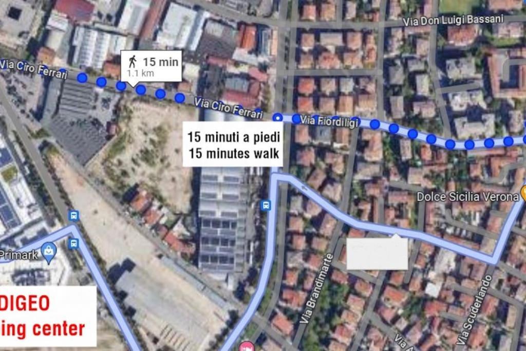 Casa Romeo Vinitaly - Free Parking - Wifi Leilighet Verona Eksteriør bilde